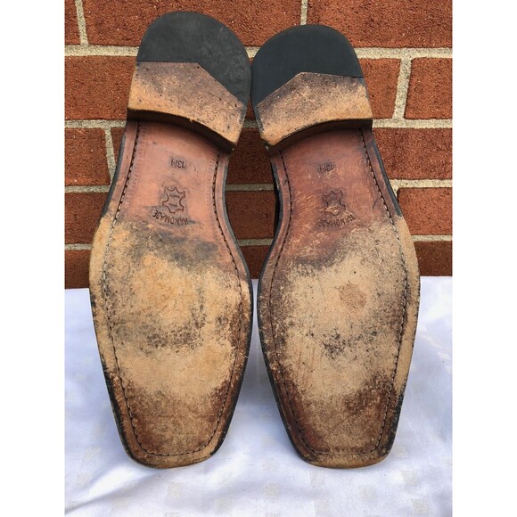 Paolo de Marco Men  genuine leather  Dress loafers Shoes size US 13 M main image 9